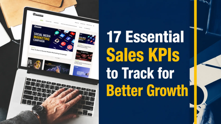 Sales KPIs to Track for Better Growth